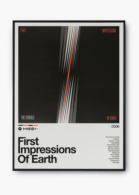 Quadro The Strokes First Impressions of Earth