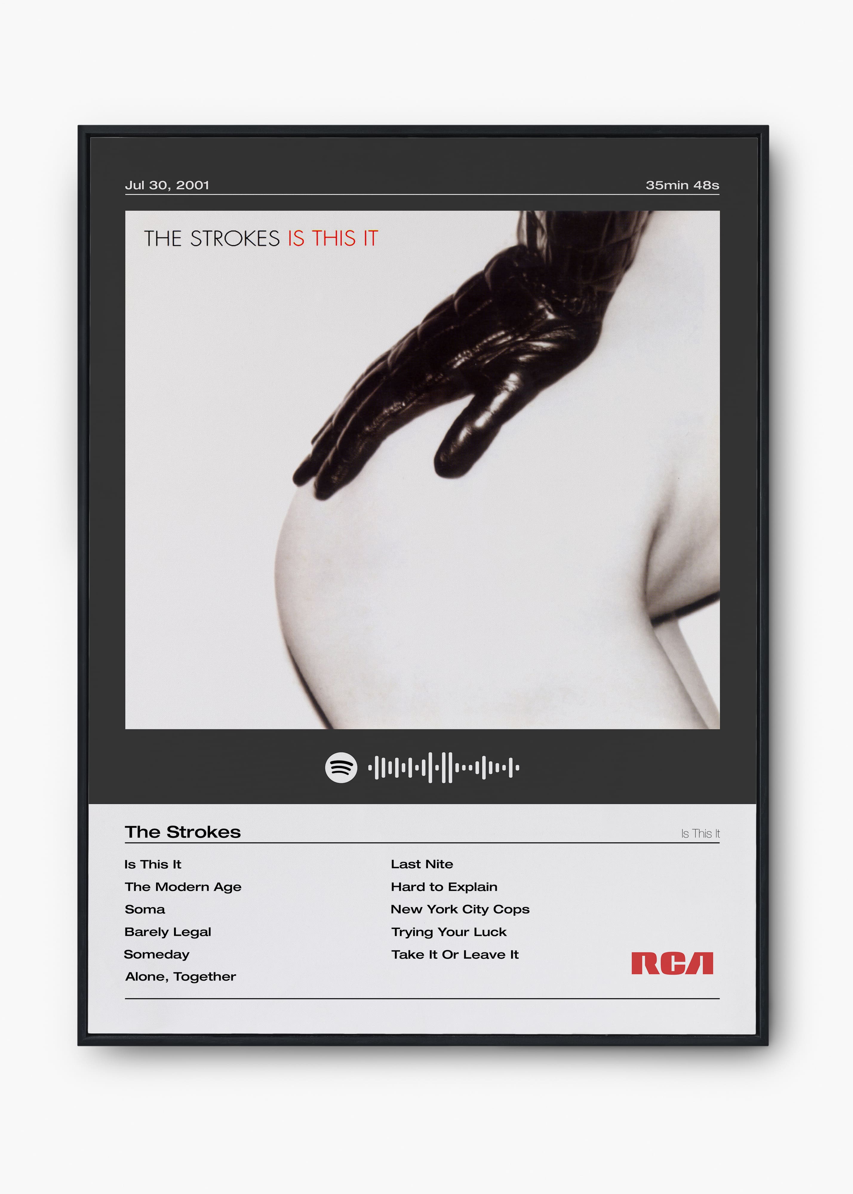 Quadro The Strokes Is This It II