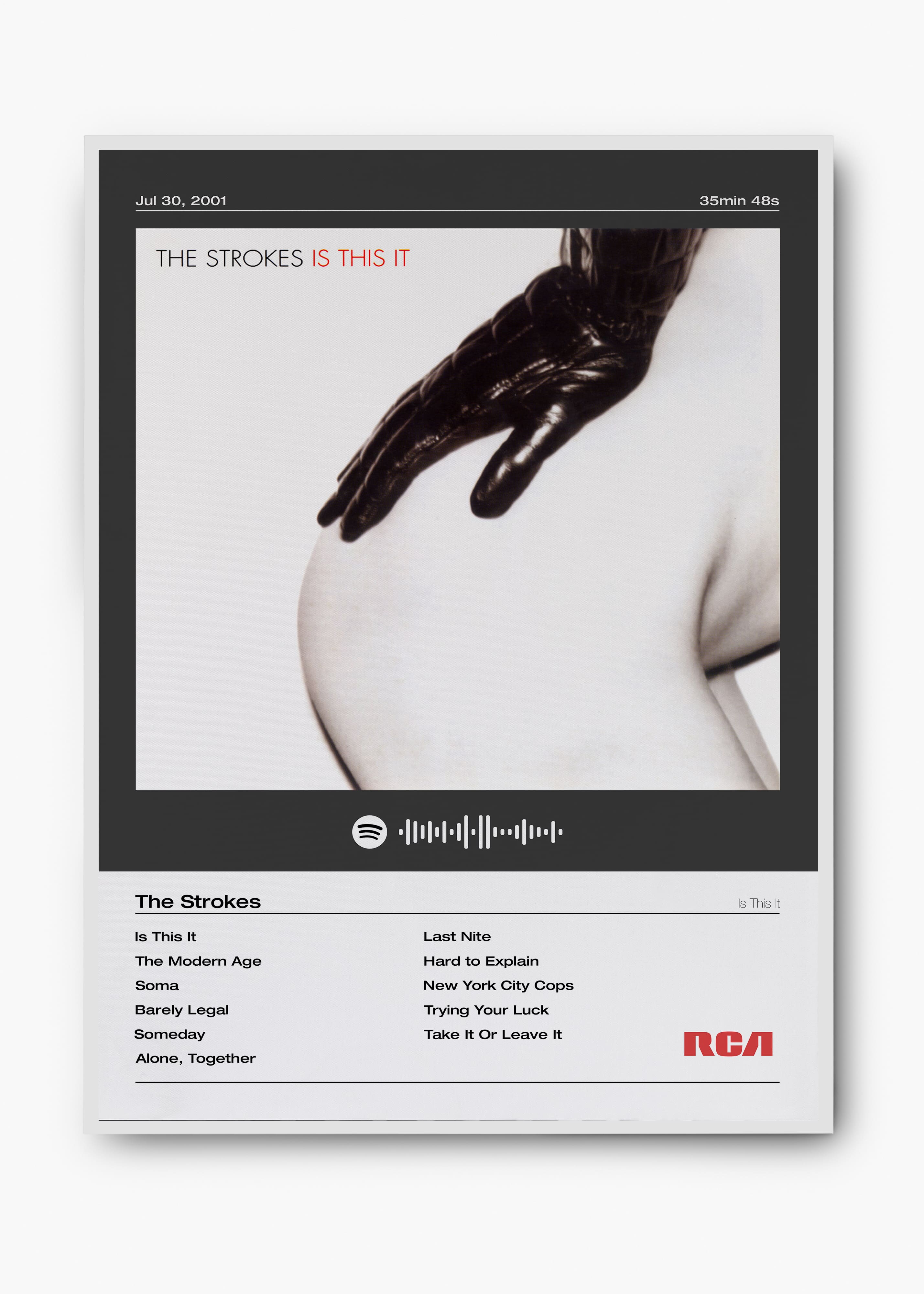 Quadro The Strokes Is This It II