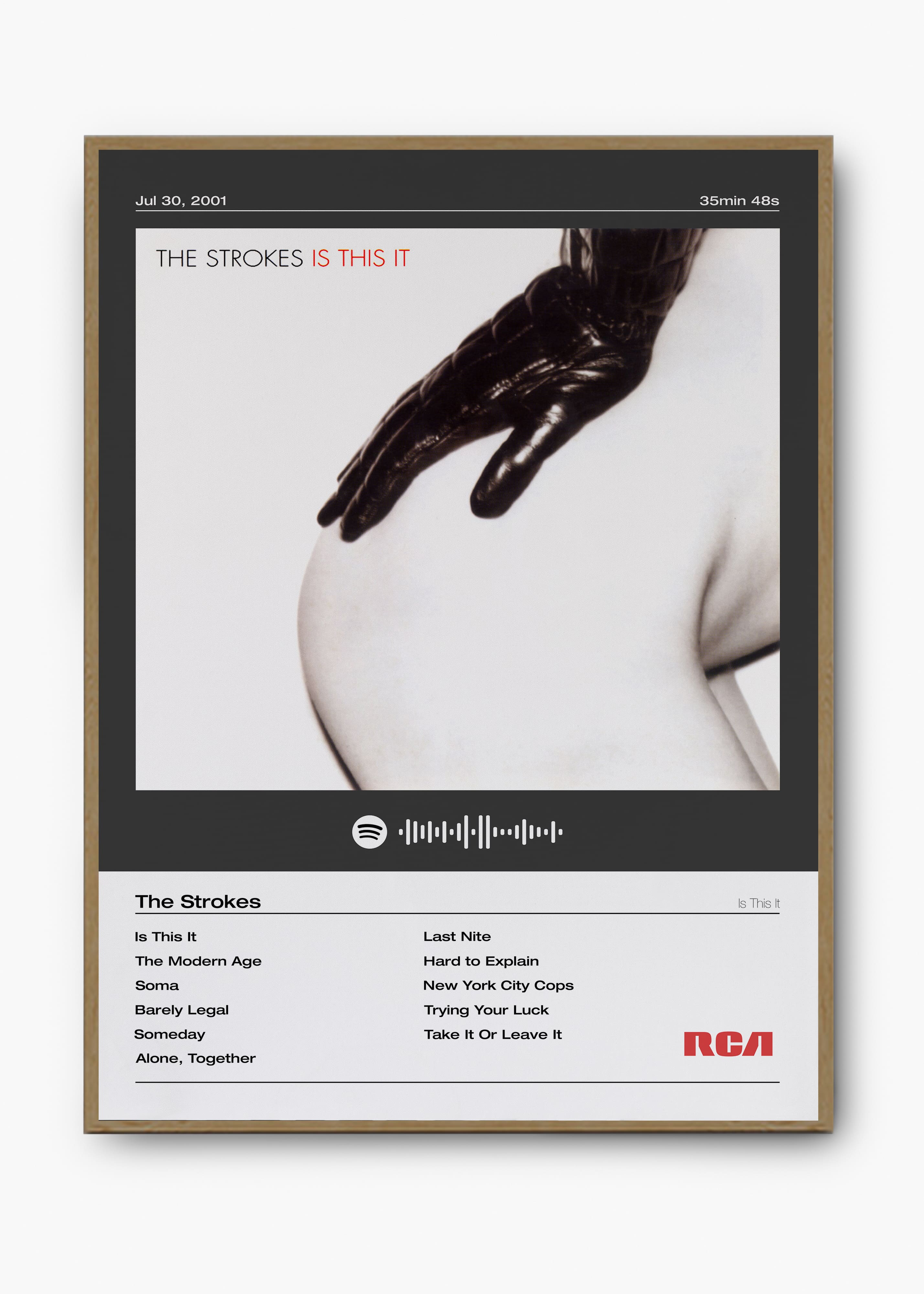 Quadro The Strokes Is This It II