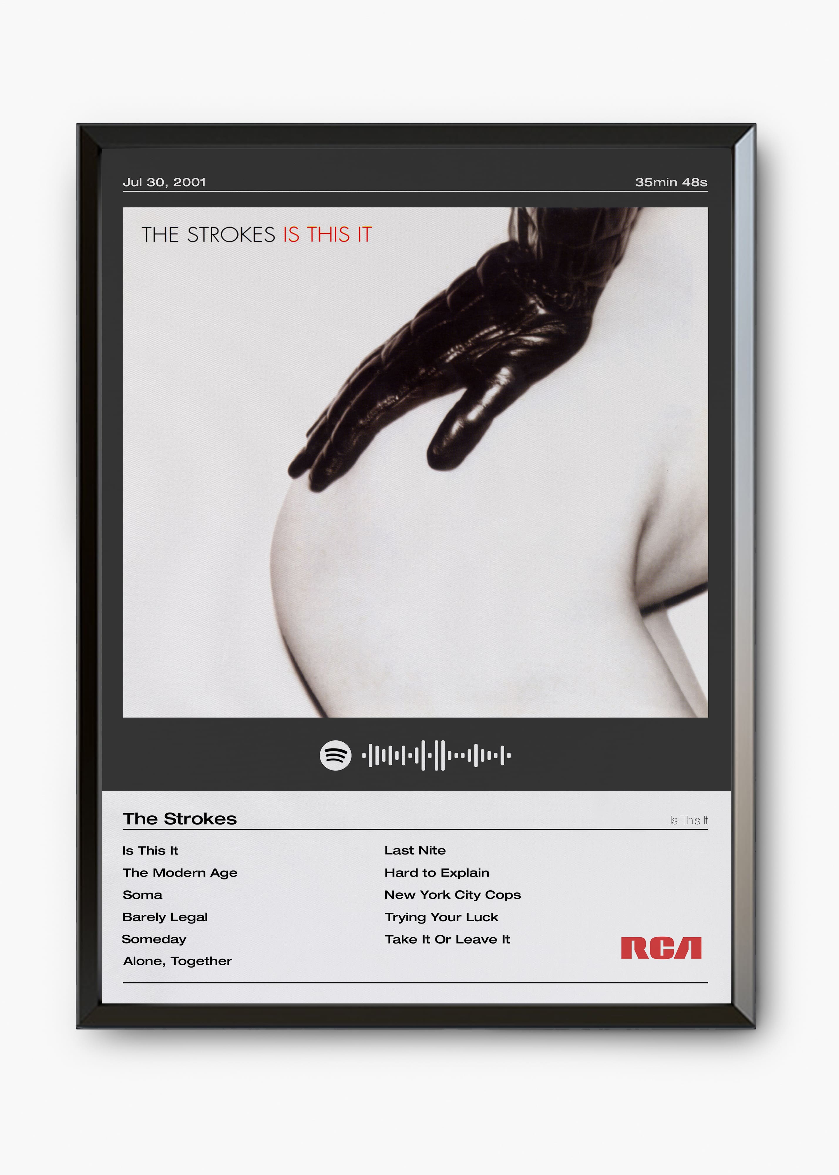 Quadro The Strokes Is This It II