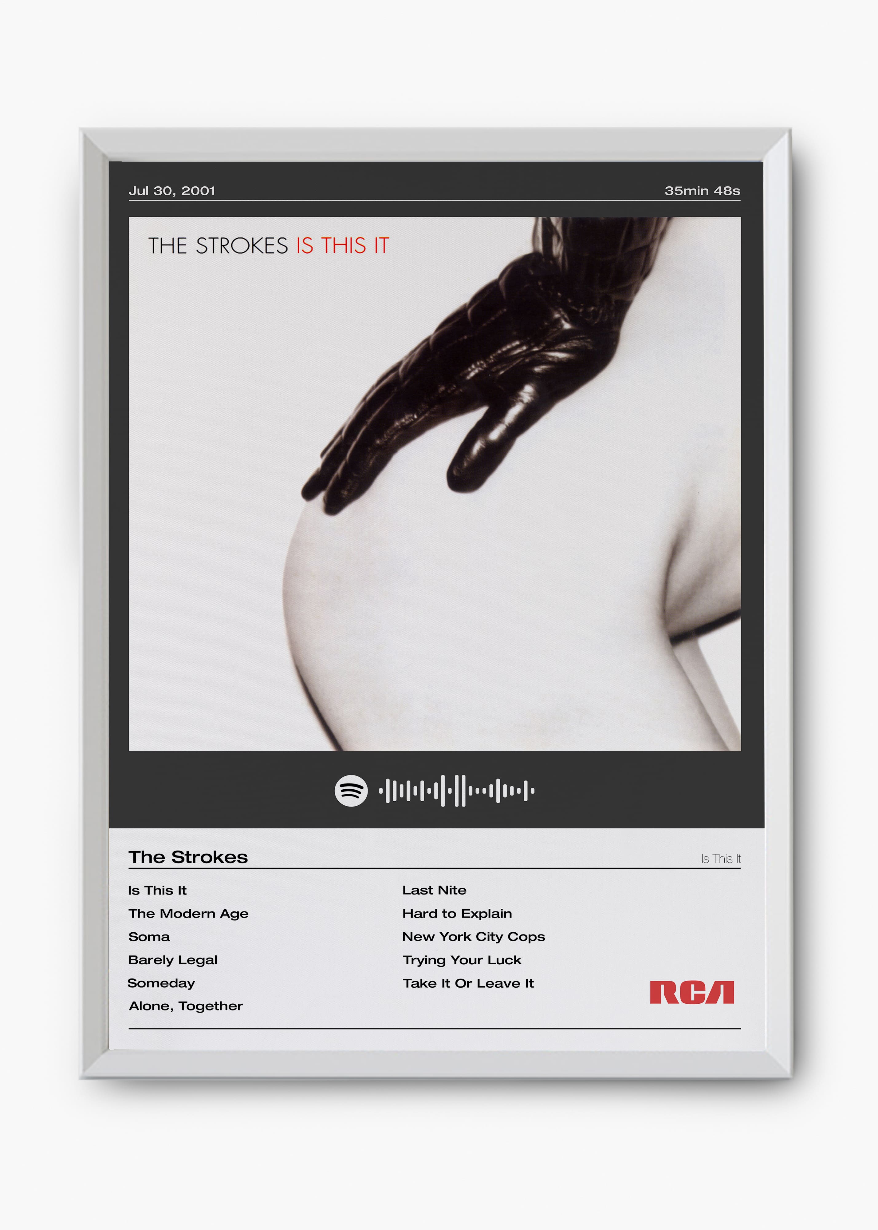 Quadro The Strokes Is This It II