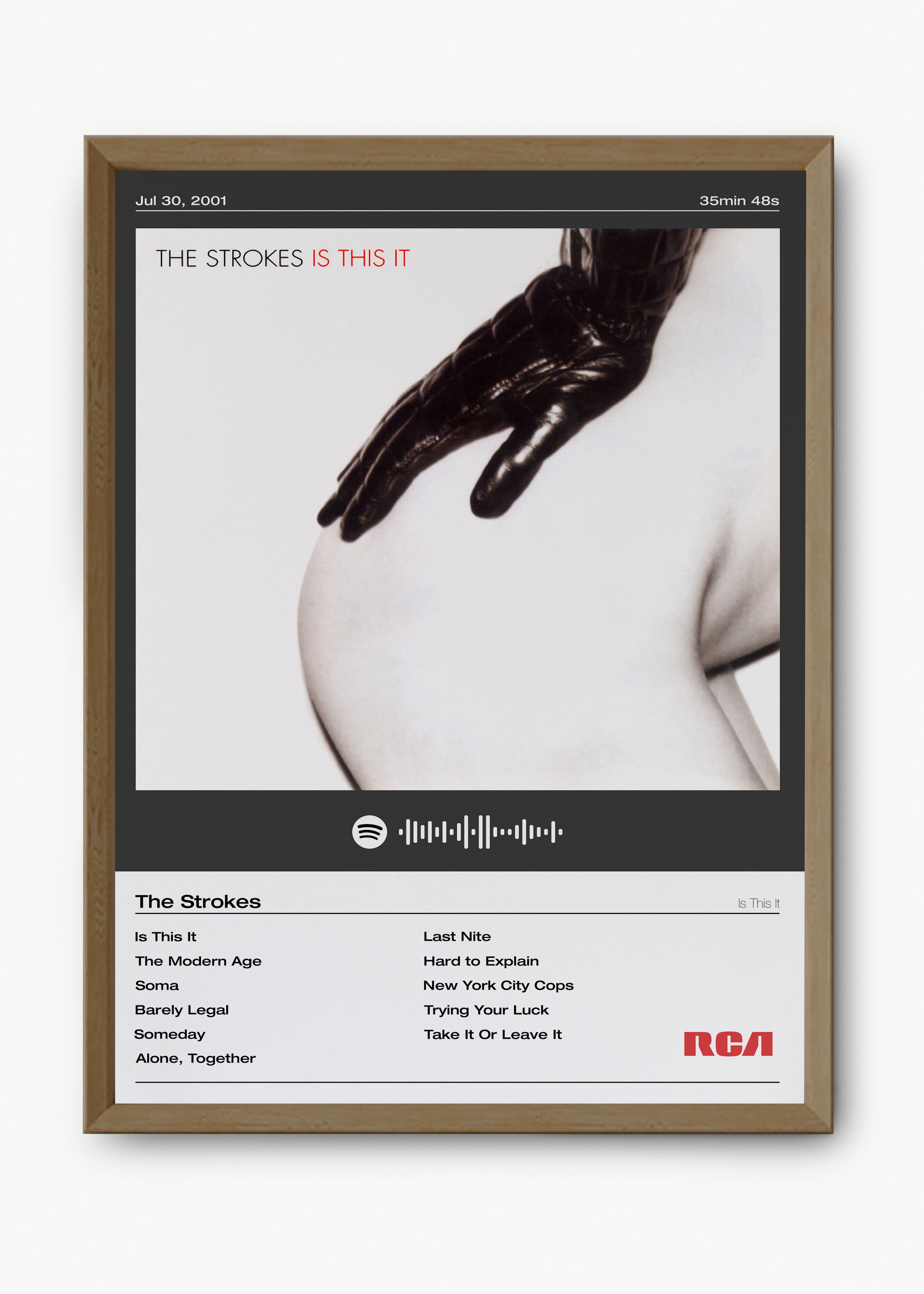 Quadro The Strokes Is This It II