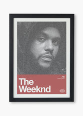 Quadro The Weeknd Silver