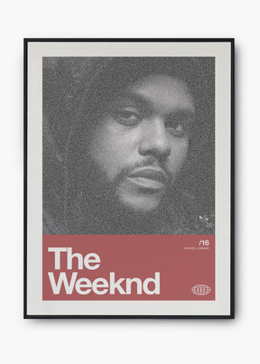 Quadro The Weeknd Silver