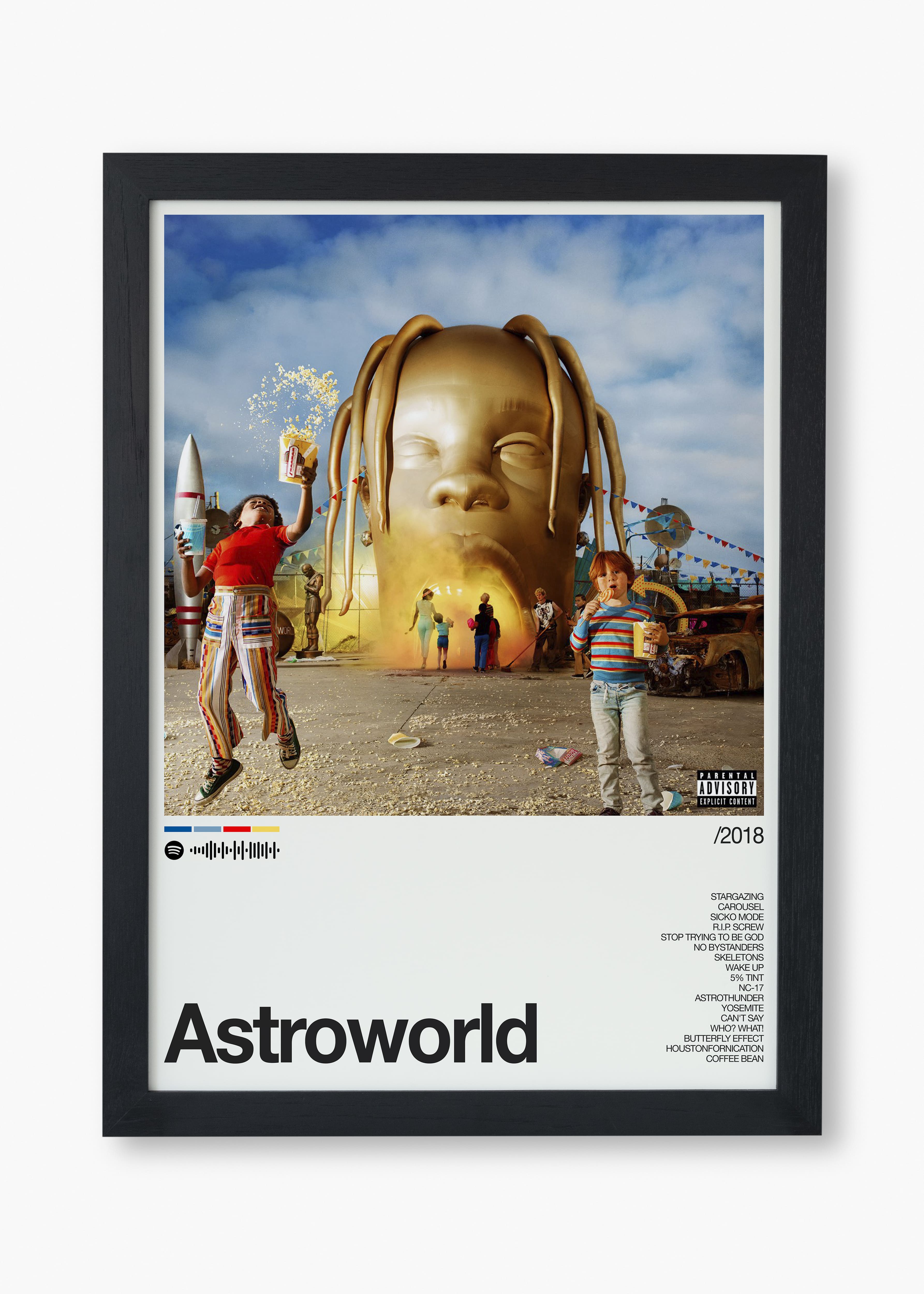 Quadro Travis Scott Astroworld