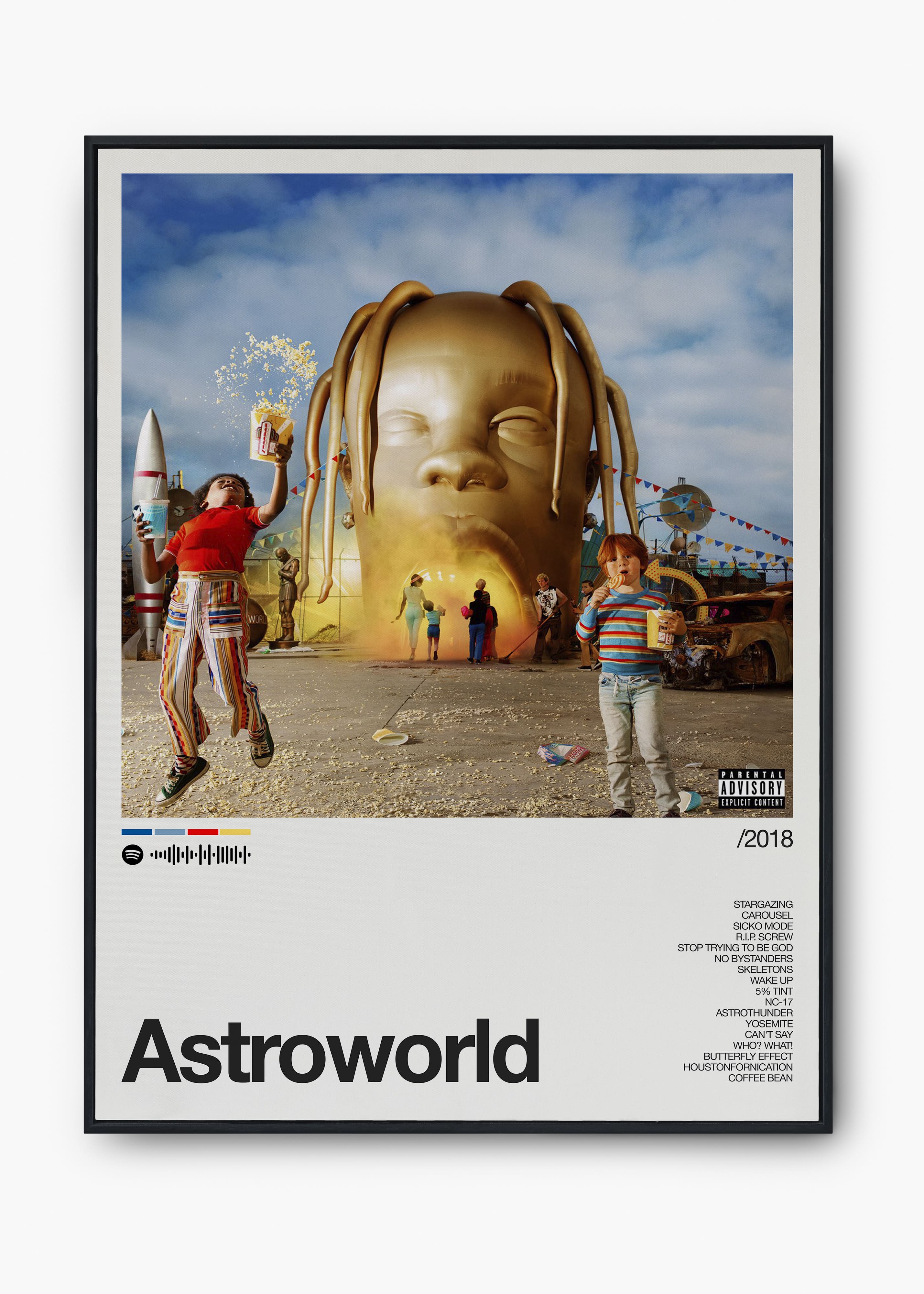 Quadro Travis Scott Astroworld