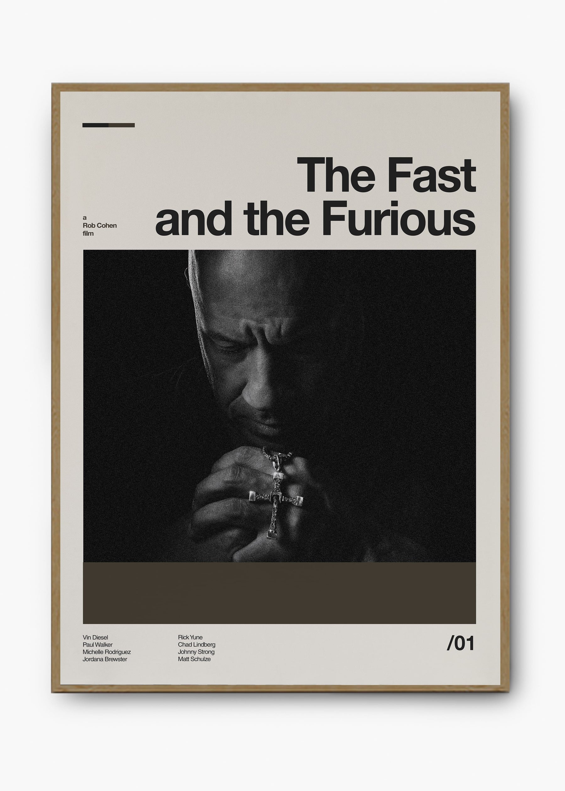 Quadro Velozes e Furiosos - The Fast and the Furious