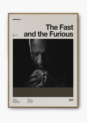 Quadro Velozes e Furiosos - The Fast and the Furious