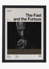 Quadro Velozes e Furiosos - The Fast and the Furious