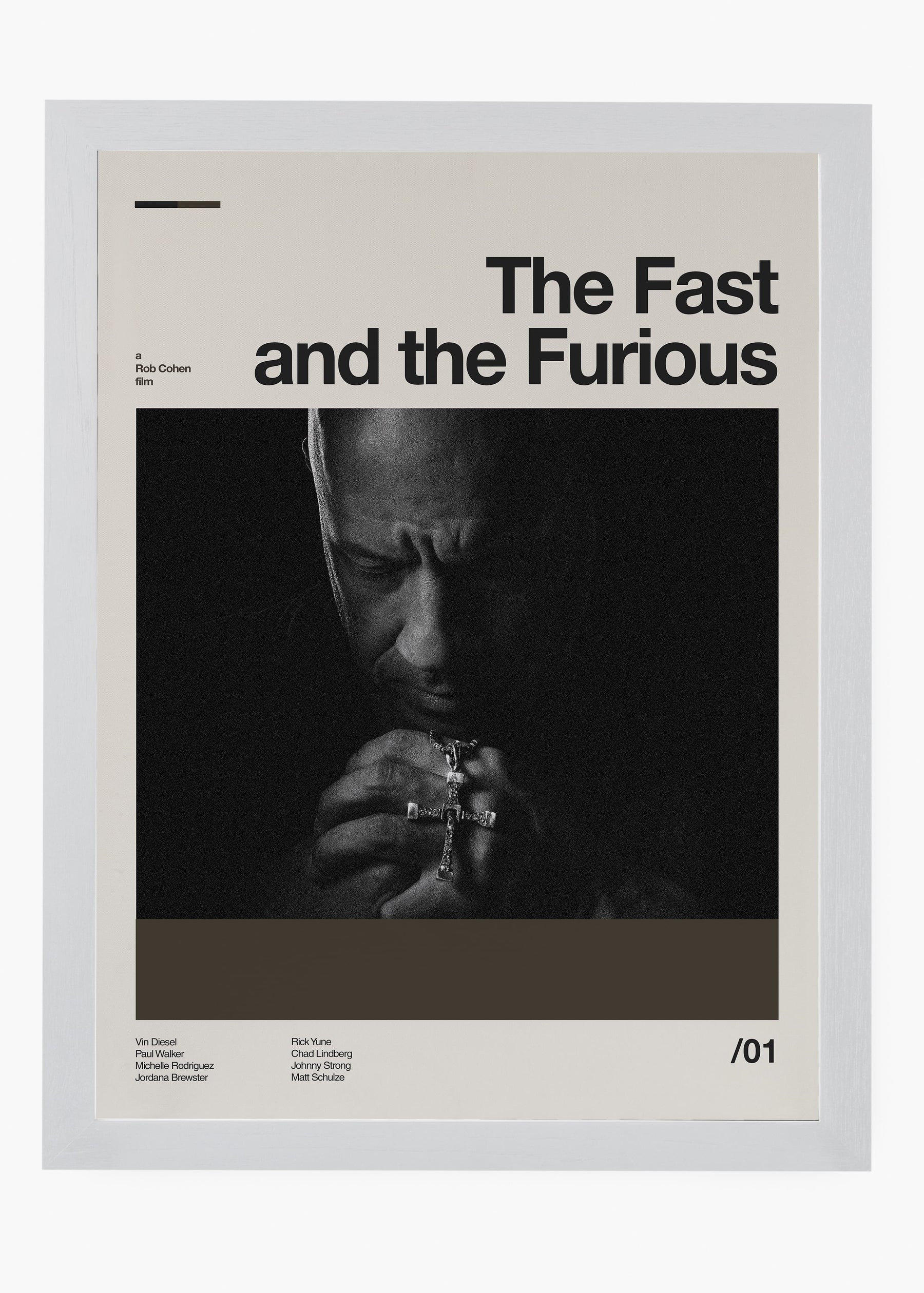 Quadro Velozes e Furiosos - The Fast and the Furious