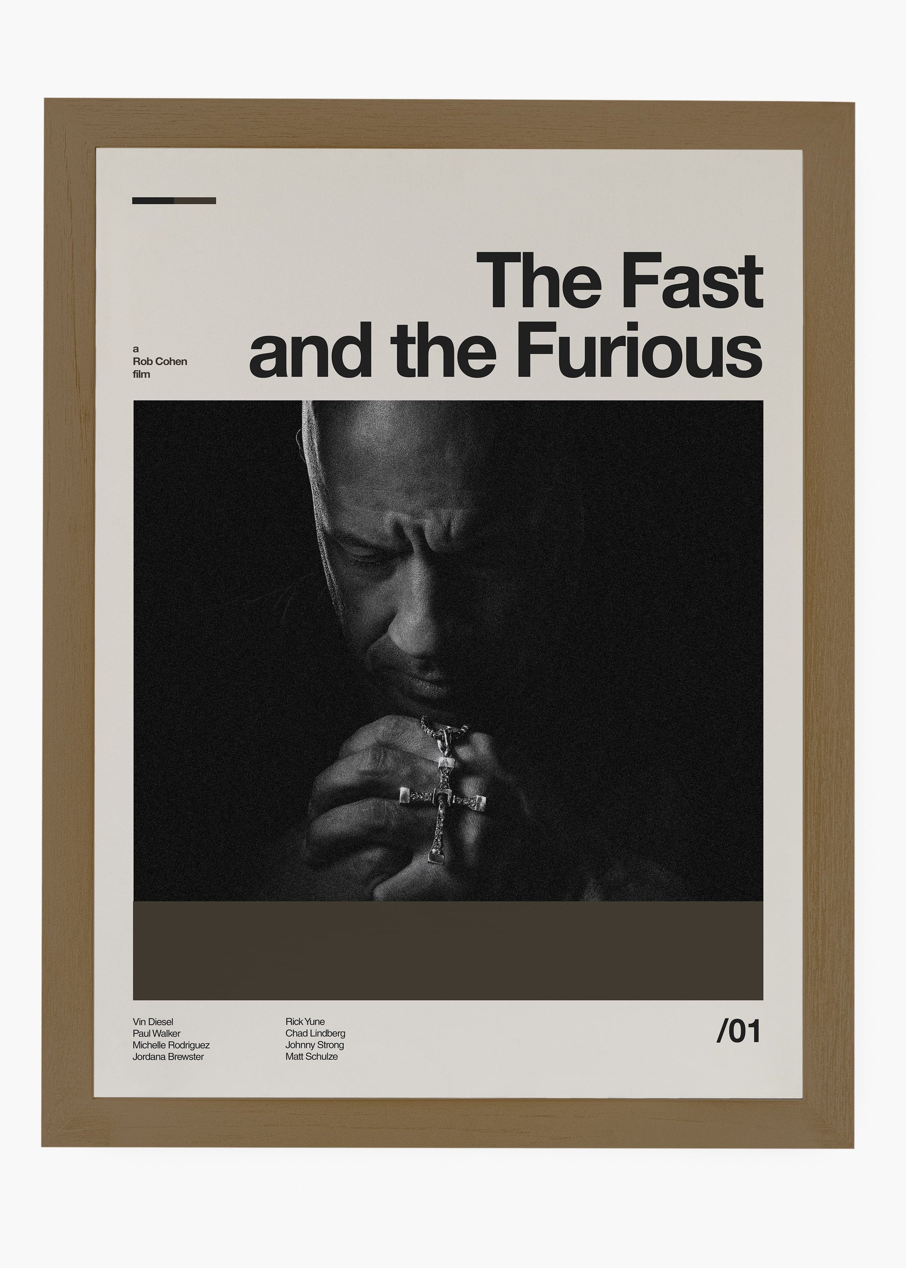 Quadro Velozes e Furiosos - The Fast and the Furious