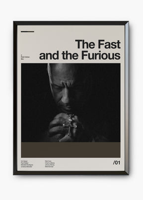 Quadro Velozes e Furiosos - The Fast and the Furious