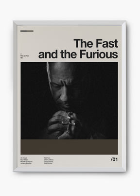 Quadro Velozes e Furiosos - The Fast and the Furious