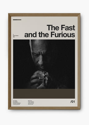 Quadro Velozes e Furiosos - The Fast and the Furious