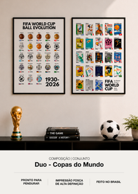 Duo de Quadros da Copa do Mundo