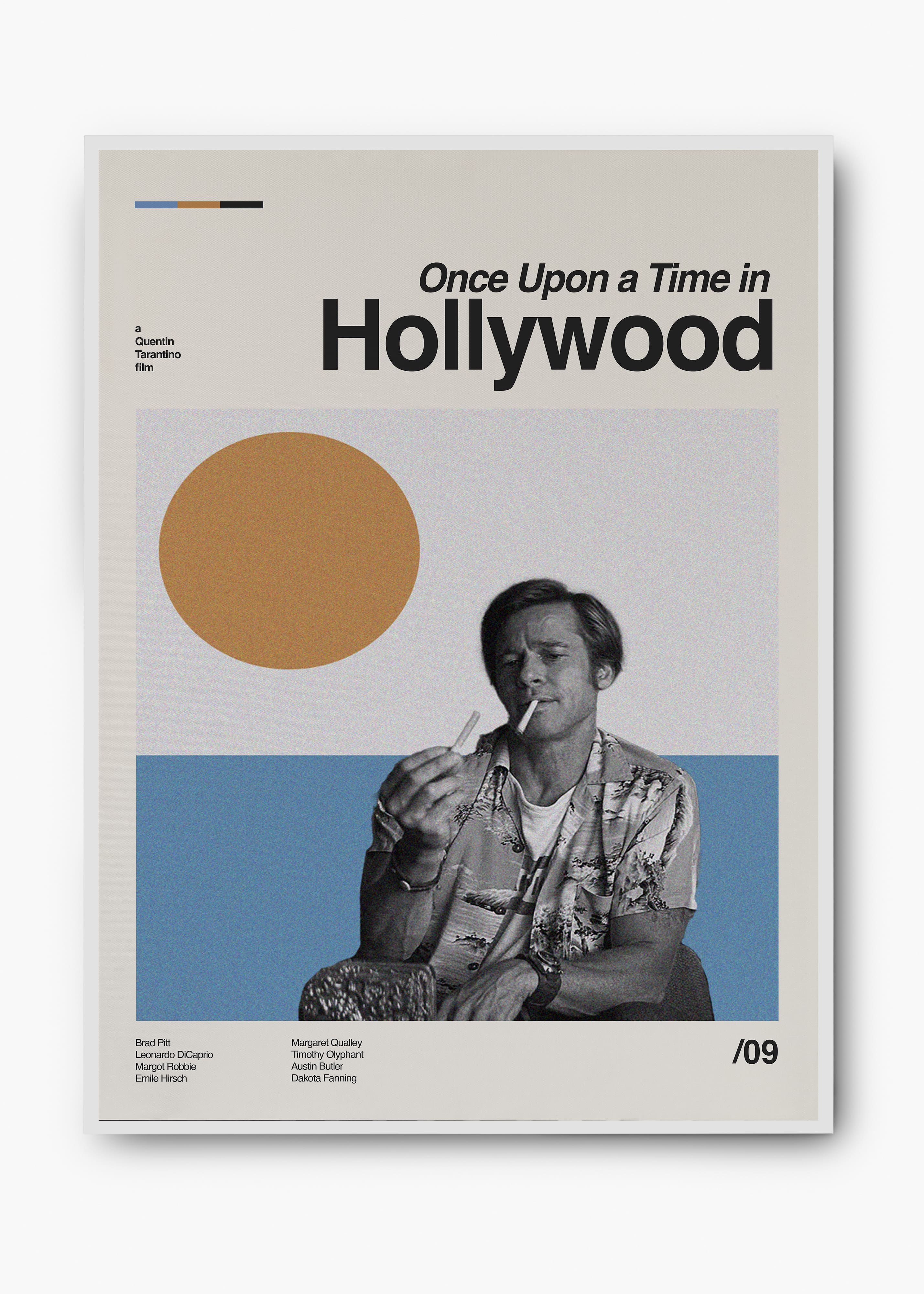 Quadro Uma vez em Hollywood - Once Upon a Time in Hollywood