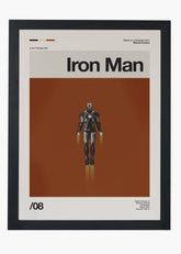 Quadro Homem de Ferro - Iron Man