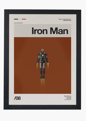 Quadro Homem de Ferro - Iron Man