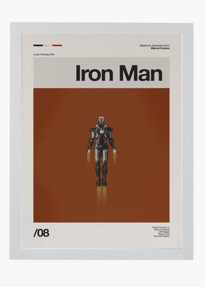 Quadro Homem de Ferro - Iron Man