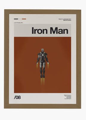 Quadro Homem de Ferro - Iron Man