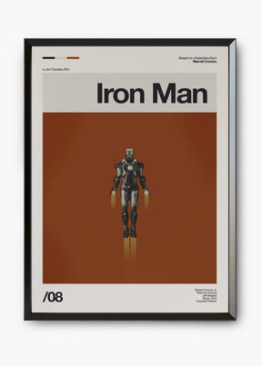 Quadro Homem de Ferro - Iron Man