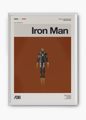 Quadro Homem de Ferro - Iron Man