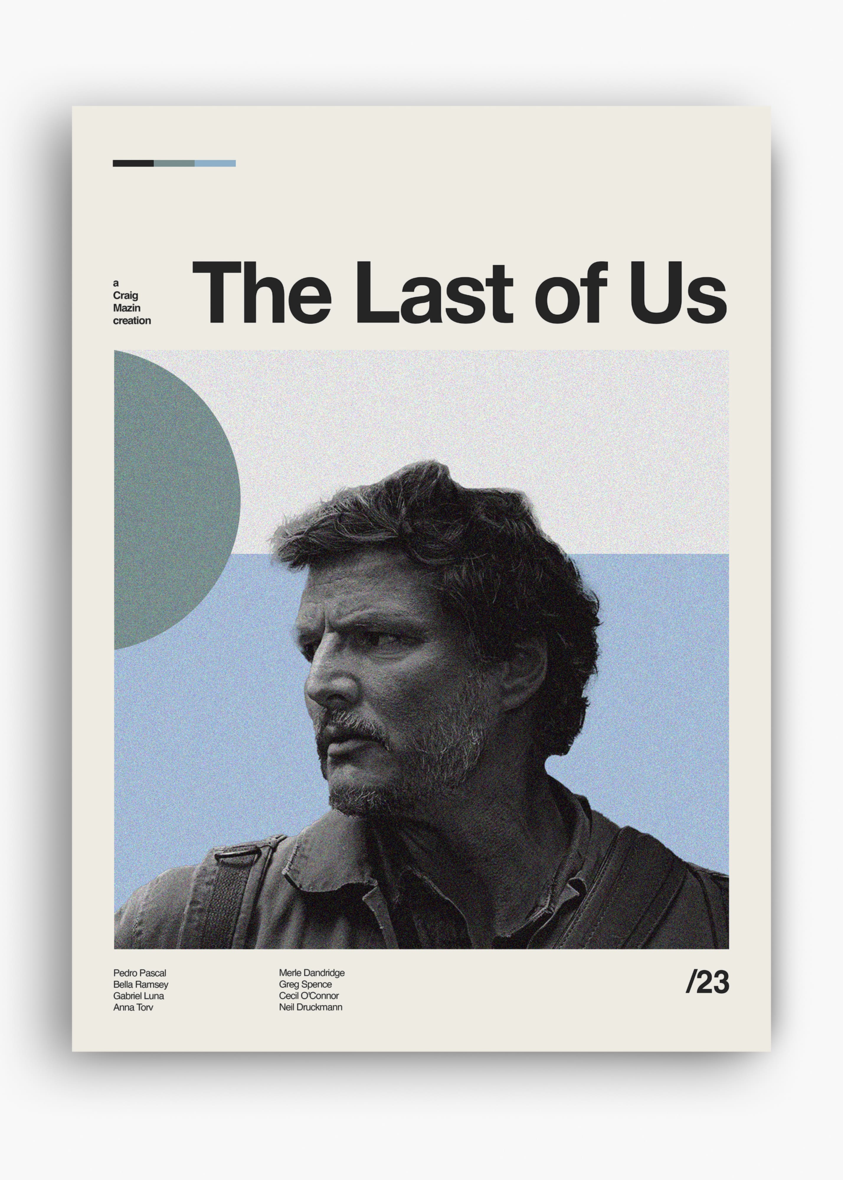Quadro decorativo The Last of Us — arte de série para parede | Cübe Quadros