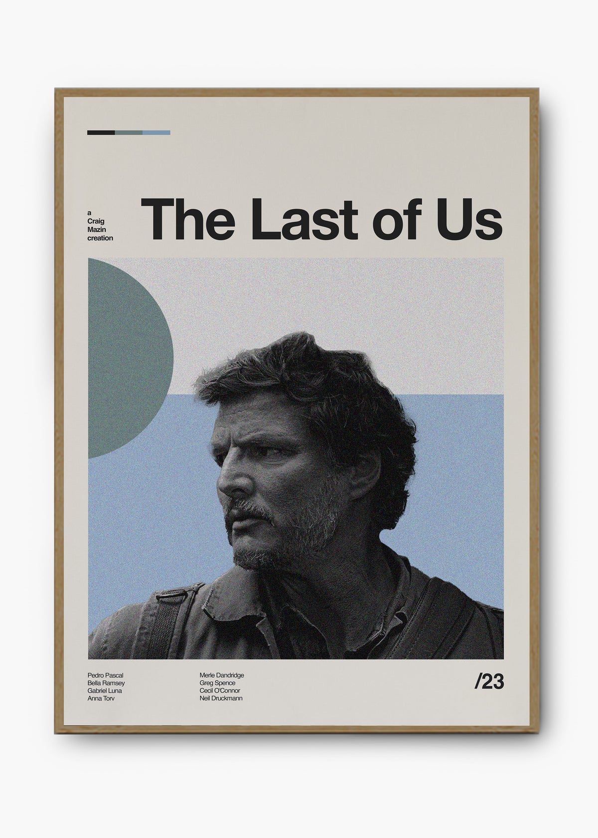 Quadro decorativo The Last of Us — arte de série para parede | Cübe Quadros