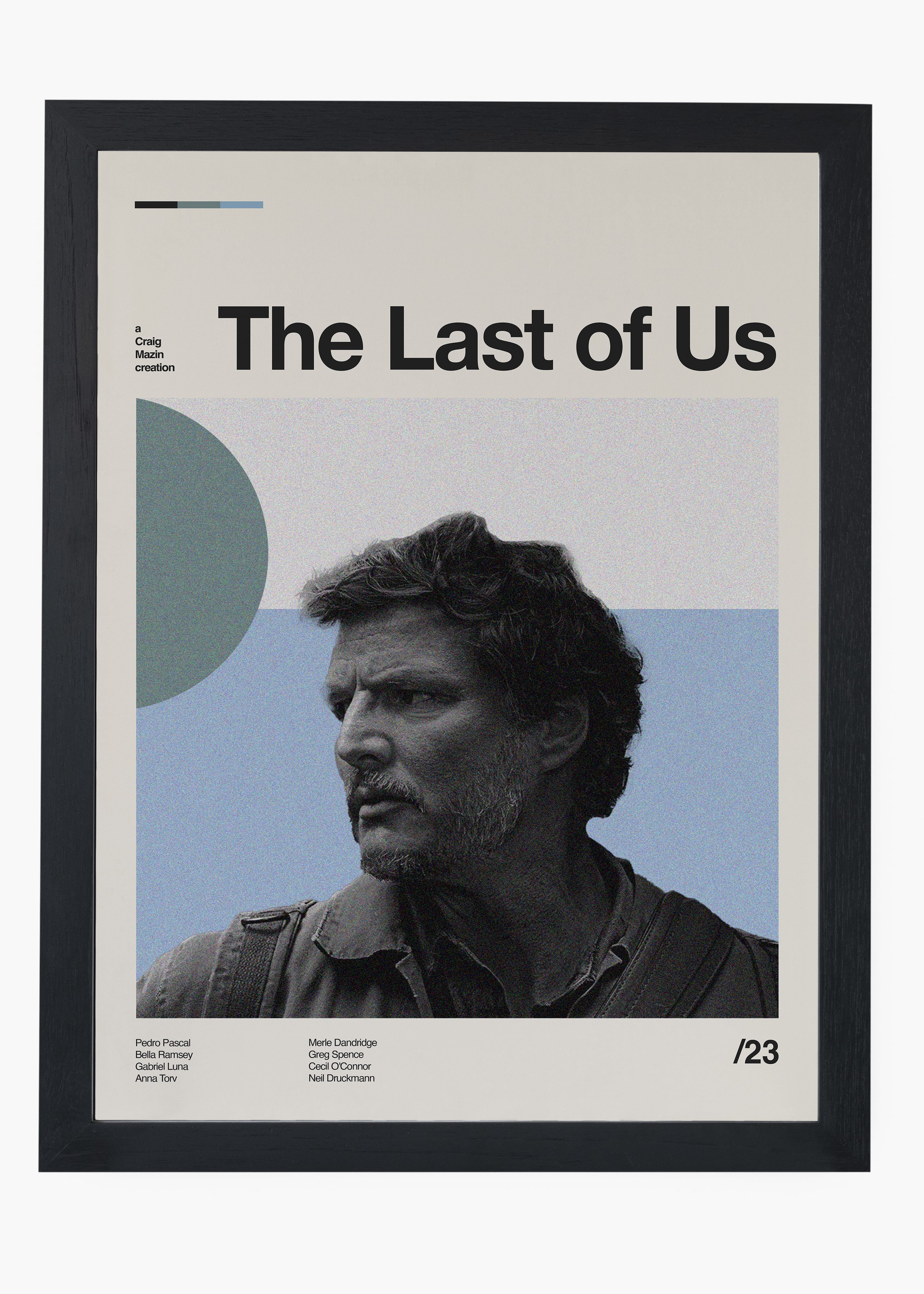 Quadro decorativo The Last of Us — arte de série para parede | Cübe Quadros
