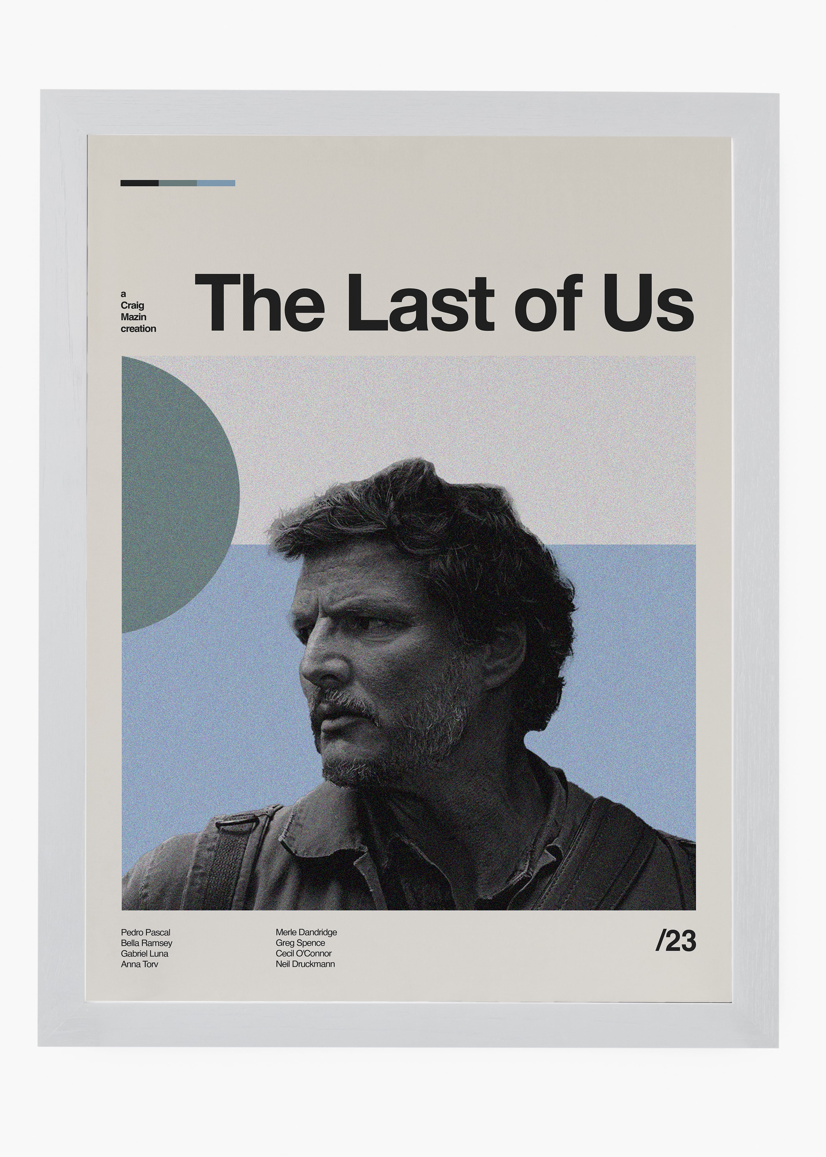 Quadro decorativo The Last of Us — arte de série para parede | Cübe Quadros
