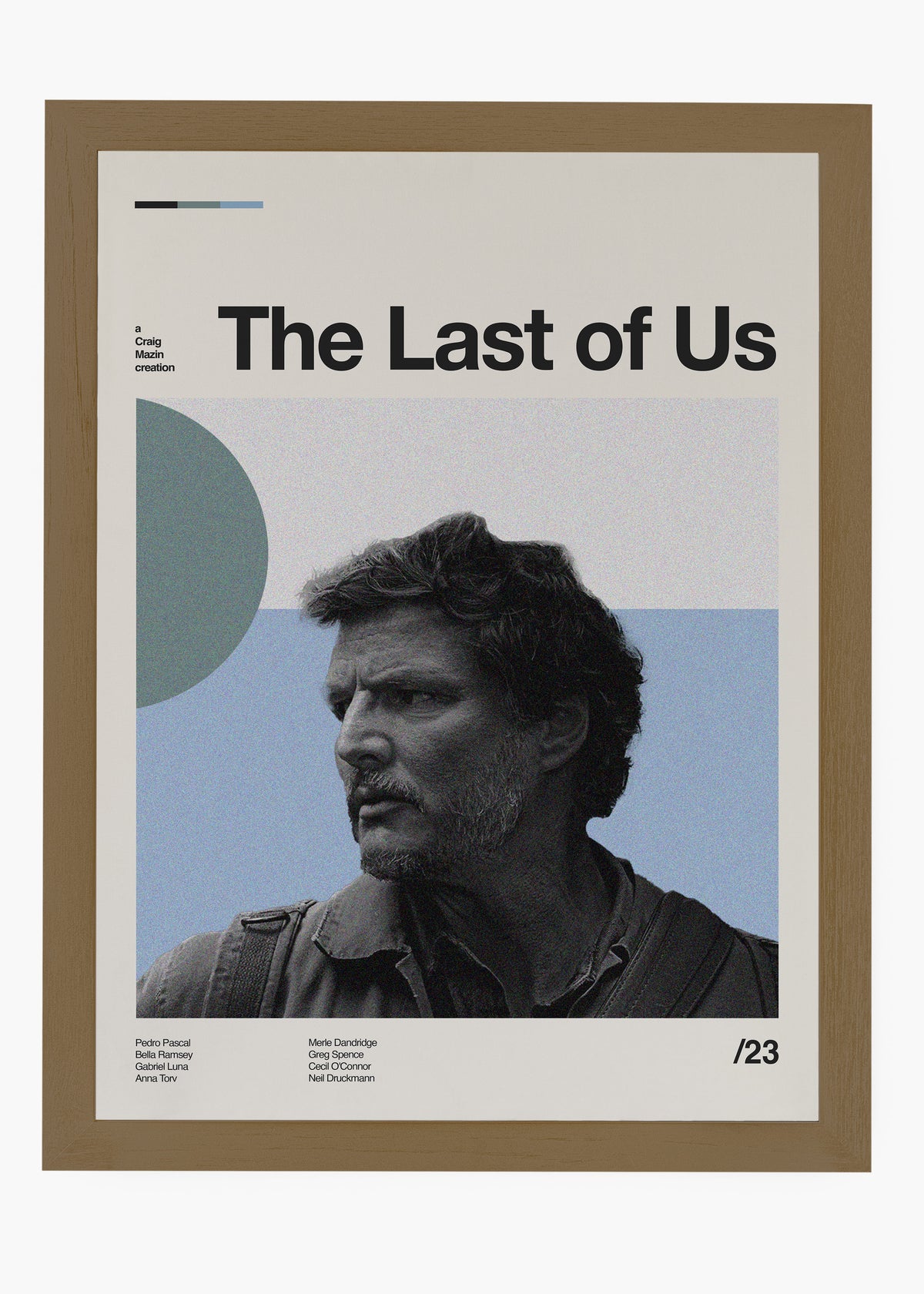Quadro decorativo The Last of Us — arte de série para parede | Cübe Quadros