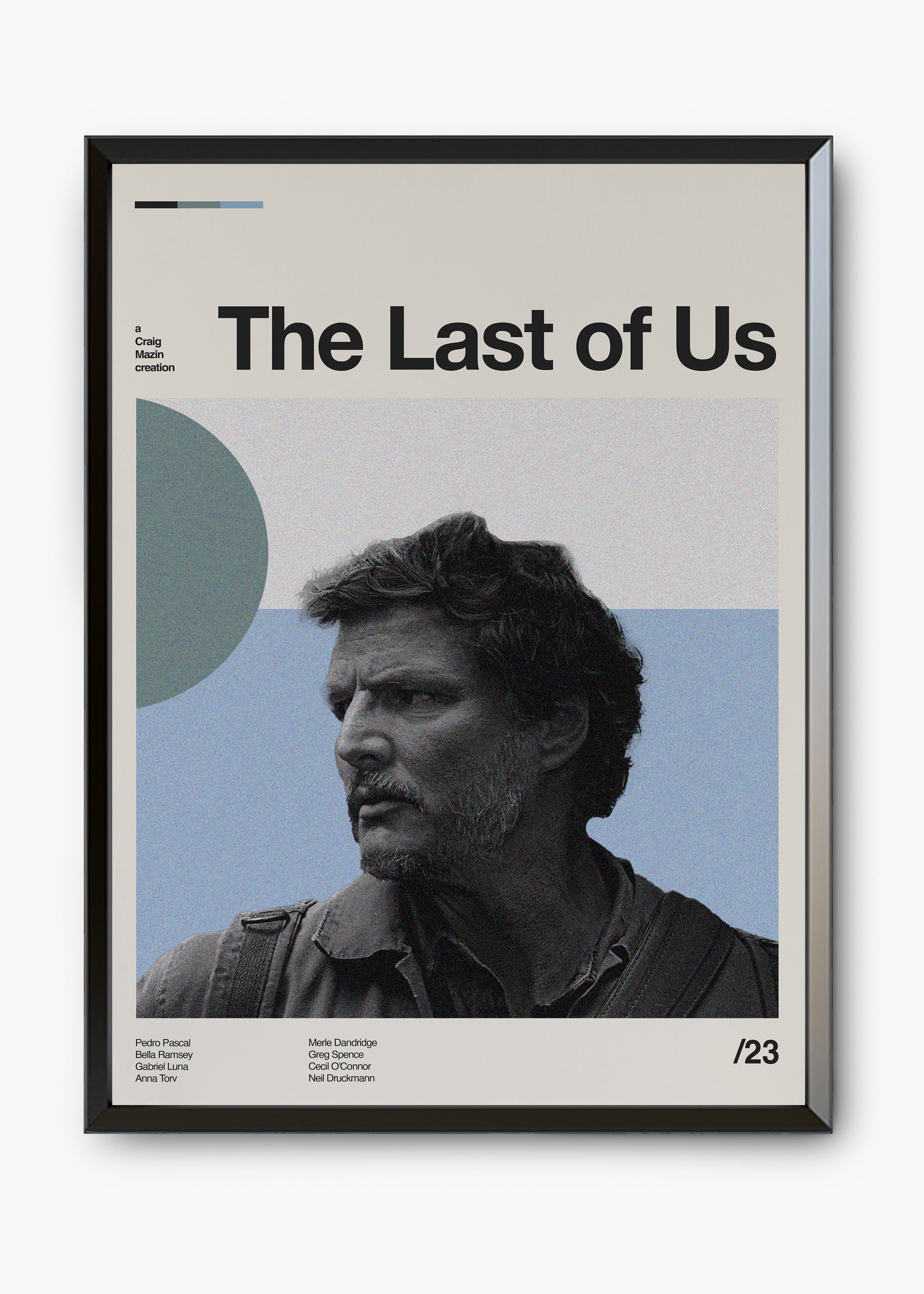 Quadro decorativo The Last of Us — arte de série para parede | Cübe Quadros