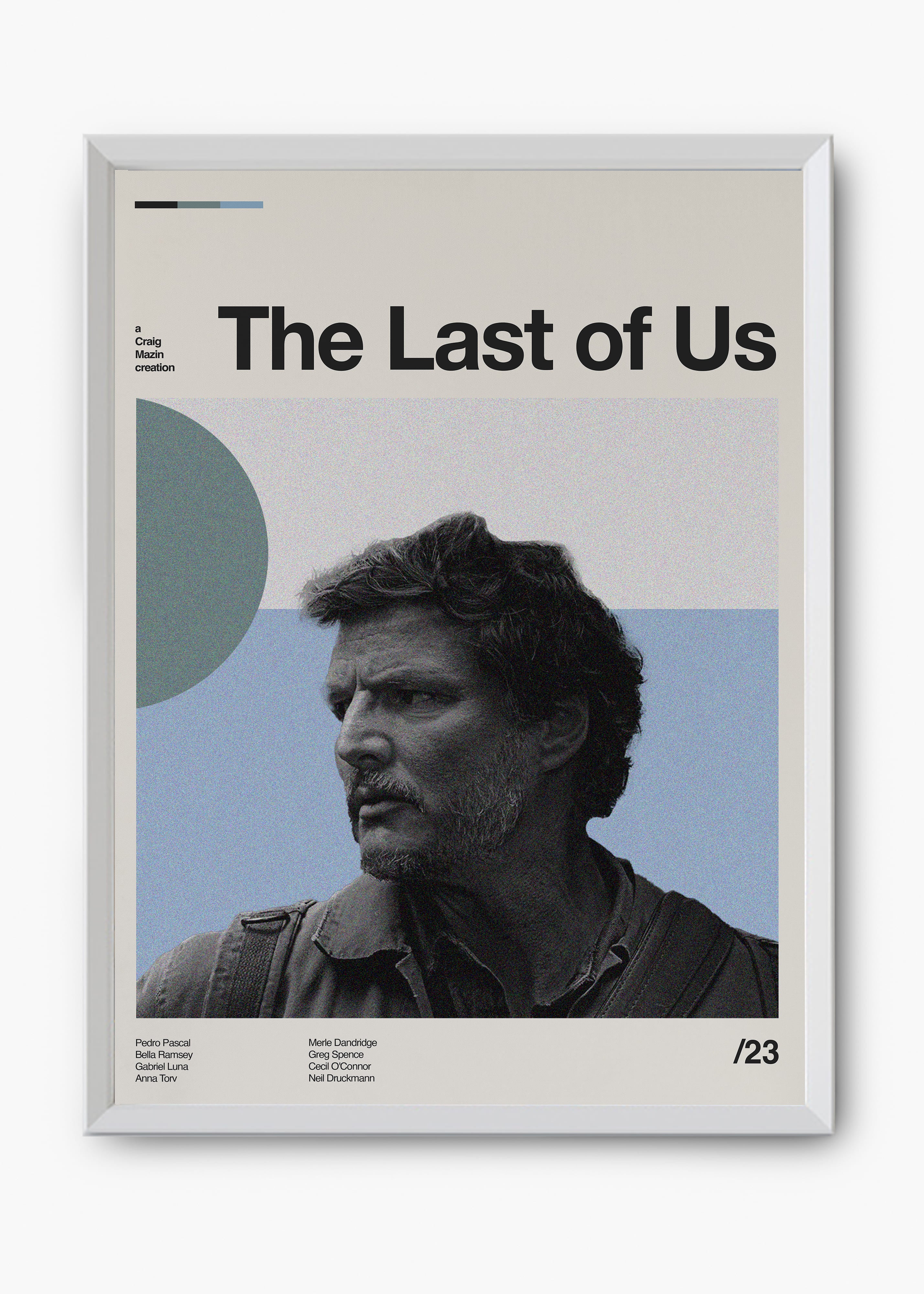 Quadro decorativo The Last of Us — arte de série para parede | Cübe Quadros