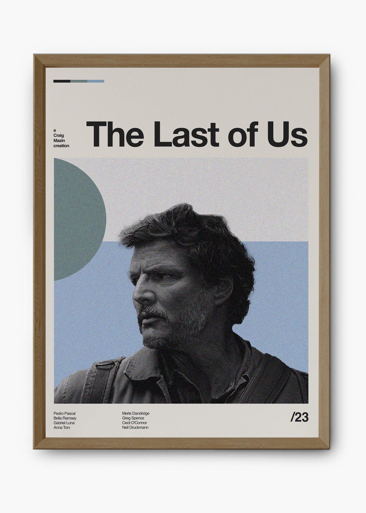 Quadro decorativo The Last of Us — arte de série para parede | Cübe Quadros
