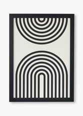 Quadro Flow Preto IV