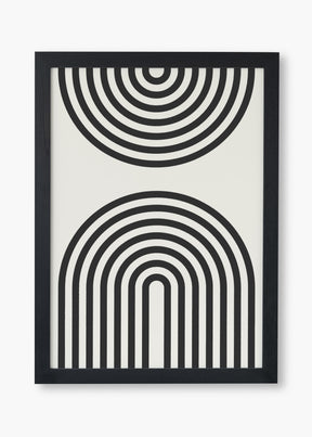 Quadro Flow Preto IV