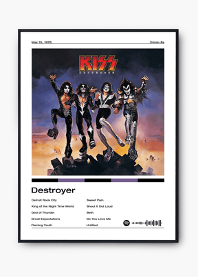 Quadro Kiss Destroyer