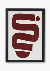 Quadro Flow Vermelho I