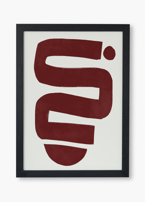 Quadro Flow Vermelho I
