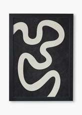 Quadro Flow Preto IX