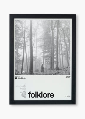 Quadro Taylor Swift Folklore