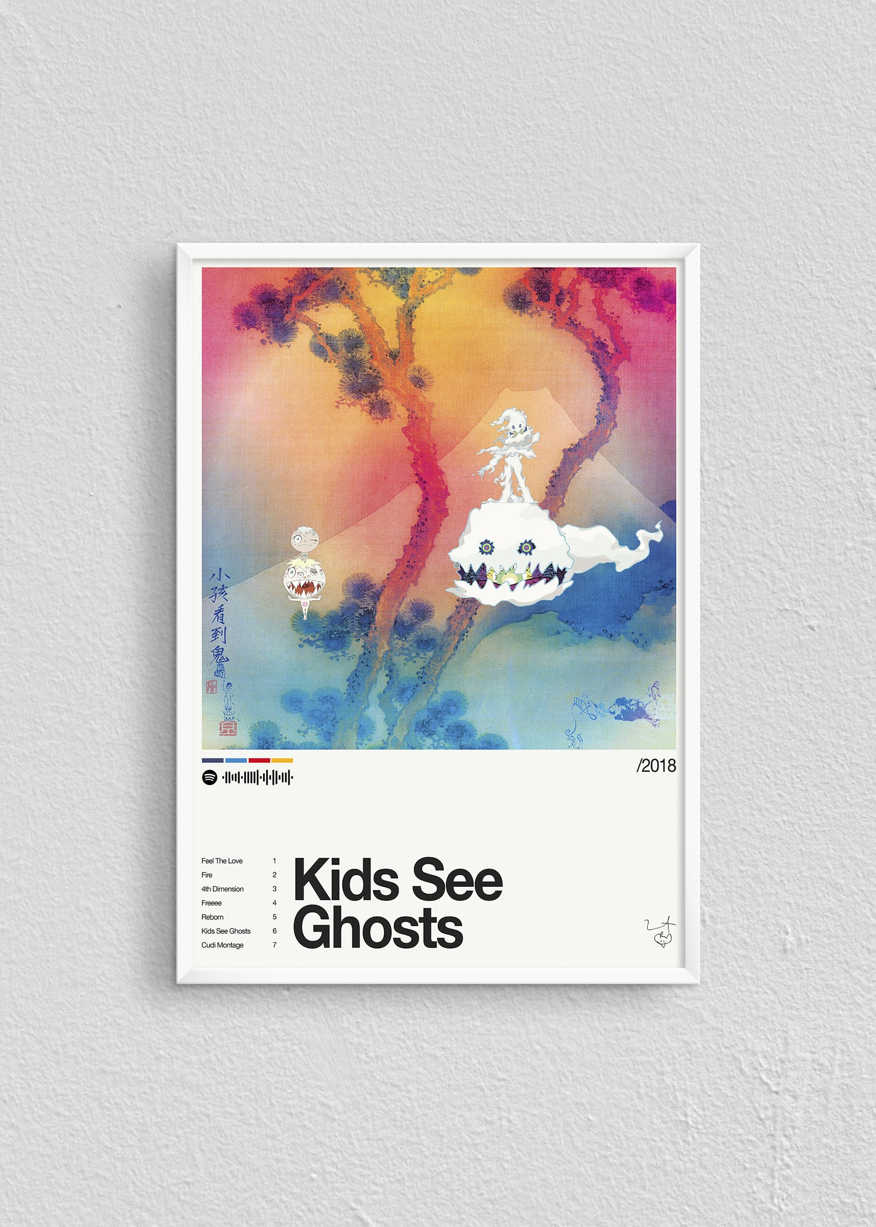 Quadro Supergrupo Kids See Ghosts
