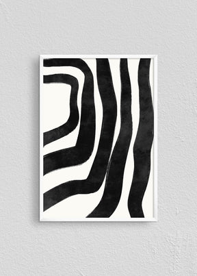 Quadro Flow Preto III