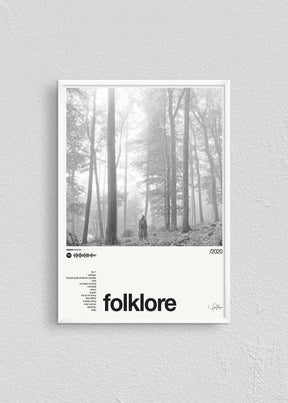 Quadro Taylor Swift Folklore