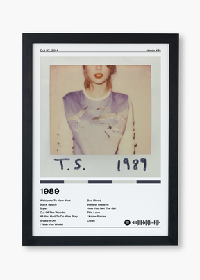 Quadro Taylor Swift 1989