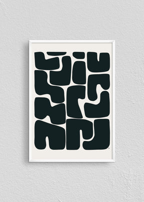 Quadro Flow Preto VI