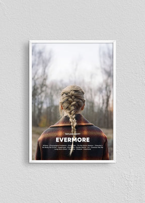 Quadro Taylor Swift Evermore Capa