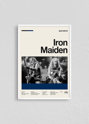 Quadro Banda Iron Maiden