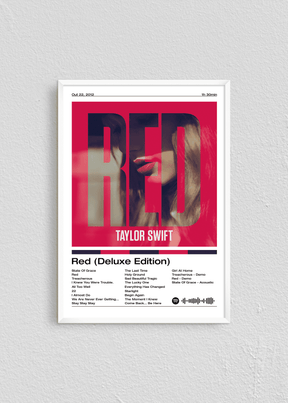 Quadro Taylor Swift Red Deluxe Edition
